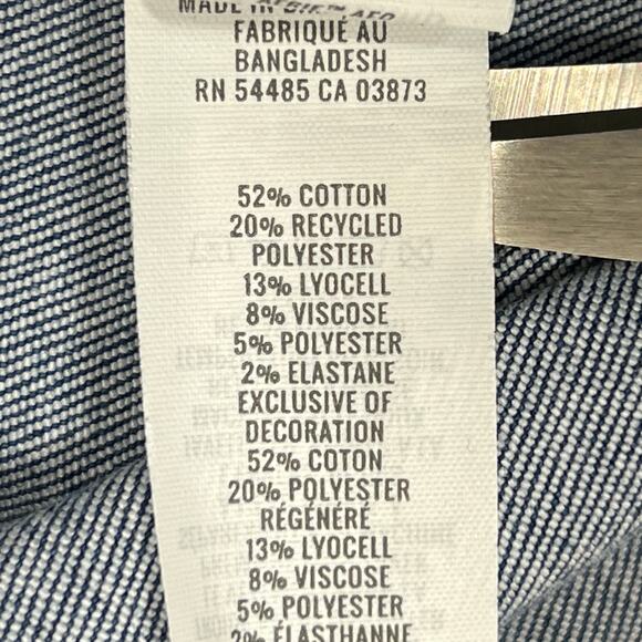 Aerie Denim Baby Flare Jeans Women Medium Stretchy Trouser Elastic Waist READ - Picture 13 of 15
